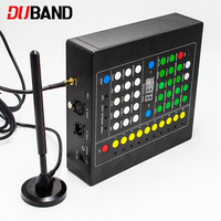Bracelet lumineux à LED avec télécommande RF pour concerts, spectacles lumineux, événements synchronisés, bande en silicone multicolores