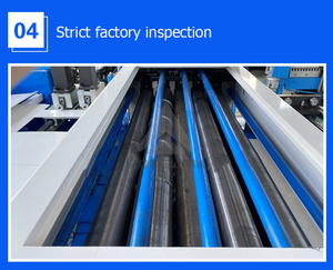 เครื่องผลิตท่อโลหะชุบสังกะสีสายการผลิตอัตโนมัติแบบสองท่อ - Product Image 6