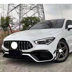 Piezas de carrocería de coche de alta calidad W118 actualización <span class=keywords><strong>CLA</strong></span> <span class=keywords><strong>45</strong></span> <span class=keywords><strong>AMG</strong></span> kit de carrocería rejilla de parachoques KITS de carrocería de coche para mercedes-benz <span class=keywords><strong>CLA</strong></span>-Class - Product Image 4
