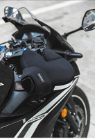 Offres Spéciales hiver moto peluche et épaissir guidon couverture poignée mitaines gants de protection pour moto accessoires