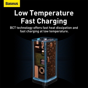 <span class=keywords><strong>Chargeur</strong></span> rapide pour ordinateur portable <span class=keywords><strong>Baseus</strong></span> GaN3 2U + 2C <span class=keywords><strong>100W</strong></span> EU Pro Adaptateur 4 en 1 - Product Image 5