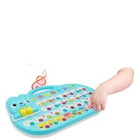 Jouet interactif pour enfants, machine d'apprentissage précoce, tableau sonore, alphabet anglais et coréen, lapin