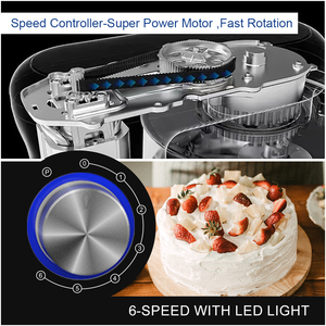 Robot pâtissier professionnel multifonction pour poudres alimentaires et pâtes - Product Image 4