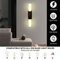 Lampe Moderne Luxe Simple Salle à Manger Chambre Escaliers Balcon Allée Décoration Acier Led Applique Murale