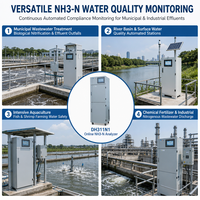 Analyseur automatique en ligne de l'azote ammoniacal DH311N1 pour la surveillance des sources de pollution et des systèmes d'épuration