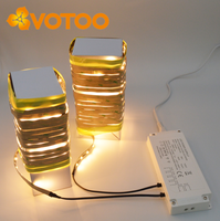 Adaptateur secteur LED version compacte AC DC 12V 5A, alimentation à découpage pour bande LED
