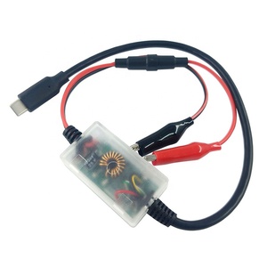 Câble de charge rapide PD pour batterie de véhicule 12V - Convertisseur élévateur de tension 5V/12V vers 13.8V/14V, sortie 2.5A pour la charge de motos/voitures - Product Image 3