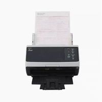 Scanner couleur recto-verso Fujitsu fi-8150, rejet automatique des pages vierges, 50 ppm 100 ipm, chargeur automatique de documents 100 feuilles, port réseau Gigabit, bureau