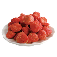 Fraises lyophilisées FD de haute qualité en gros, fraises séchées surgelées, vente chaude