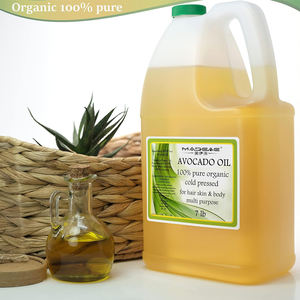<span class=keywords><strong>1</strong></span> galón de aceite de aguacate refinado 100% puro y natural prensado en frío para el cuidado de la piel masaje cuidado del cabello y aceite portador - Product Image 2