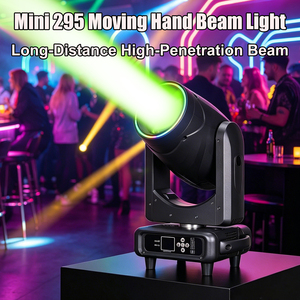 Mini Cabeza Móvil Sharpy de 295W 14R con Doble Prisma, Luz de Haz y Spot DMX para DJ, Discoteca, <span class=keywords><strong>Club</strong></span>, Bar, KTV, Fiesta, Espectáculo de Luces DMX - Product Image 2