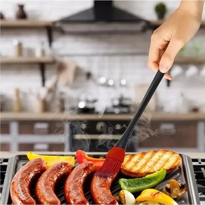 แปรงทาซิลิโคน 20x3.9 ซม. ทนความร้อนสูง สำหรับย่างบาร์บีคิว ทาซอส น้ำมัน อุปกรณ์ทำอาหาร - Product Image 4