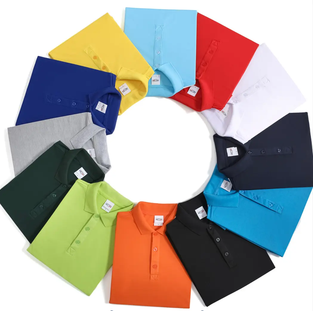 Benutzer definierte-g/m² Pique Stoff Polos hirts für Männer Baumwolle Polos hirts Baumwolle Polos hirts für Männer Baumwolle