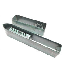 Troquel de corte de metal para cuero, cuchilla de metal, troquel de acero para cuero y papel, venta directa de fábrica, soporte para personalización, molde de corte y perforación