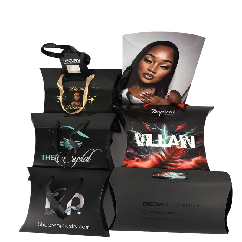 Pillow Box Fast Turnaround Custom for