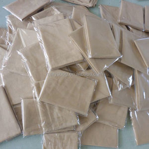 Servilleta de lino natural con <span class=keywords><strong>dobladillo</strong></span> ancho de 1,5 "y esquinas ingleteadas - Product Image 3