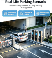 Caméra ANPR SQYX AI pour la sécurité routière et la lecture des plaques d'immatriculation, capture haute vitesse, alliage de zinc, logiciel de gestion cloud