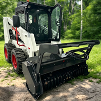 Trinciatrice Forestale Hightop per Skid Steer, Decespugliatore per Minipale da 60 CV, Accessori per Minipale in Vendita
