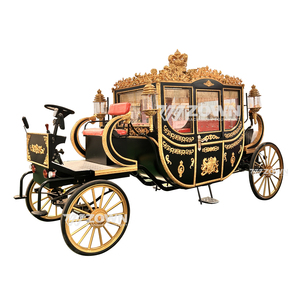 Vente Flash : Carrosse Royal Électrique de Luxe avec Lampe Décorative pour Hôtels, Mariages, Accessoire Photo et Transport Touristique - Product Image 3
