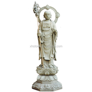 Escultura de <span class=keywords><strong>Buda</strong></span> de piedra al aire libre China estatuas grandes de Ksitigarbha Bodhisattva Di Zang Wang JI zo <span class=keywords><strong>Buda</strong></span> tallado en venta - Product Image 1