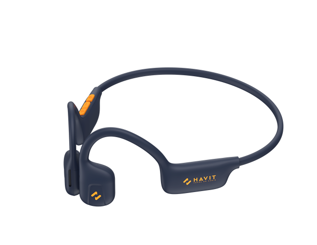 Havit Freego1 Factory Manufacturer Low Latency Stick Open Ear Air Conduction Bone Conduction Headphone