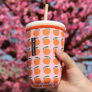 غطاء عازل من النيوبرين قابل لإعادة الاستخدام لأكواب القهوة المثلجة 3 أحجام أكمام قهوة للمشروبات الساخنة المثلجة مبرد المشروبات الباردة - Product Image 5