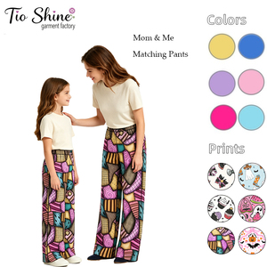 HIPPO KIDS - Tenues assorties maman <span class=keywords><strong>et</strong></span> <span class=keywords><strong>moi</strong></span> pour Halloween - Pantalons amples à imprimés - Product Image 1