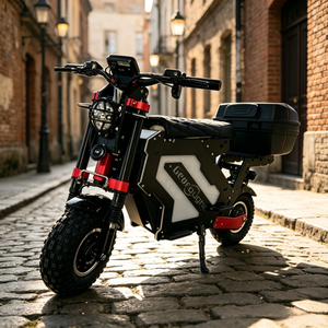 Envío Gratis en EE. UU. Scooter Eléctrico Todoterreno de 14 Pulgadas con Pantalla Digital NFC 72V 10000W 50Ah Batería Extraíble Motor Dual - Product Image 1