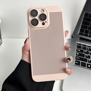 Funda Protectora de Malla Transpirable para iPhone 14 Plus 11 12 13, Carcasa de PC con Cristal para Lente, Compatible con 15 Pro Max 16 17 - Product Image 4
