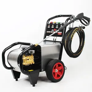 4kw 3000 psi electric high pressure washer water jet cleaner 200bar water jet drain cleaning machine