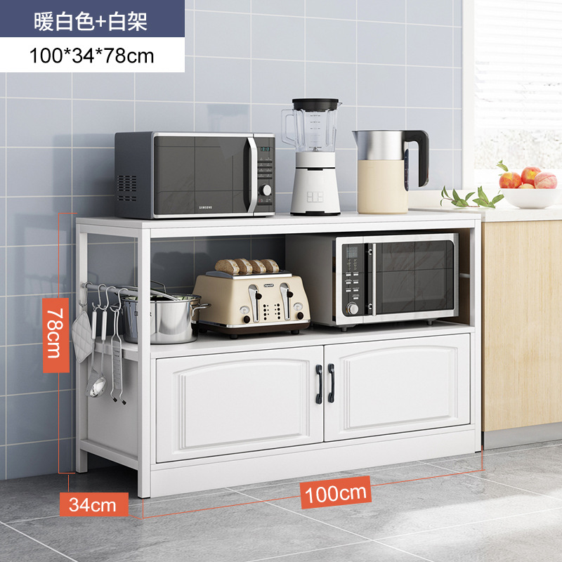 Warm white + white shelf 100x78 cm