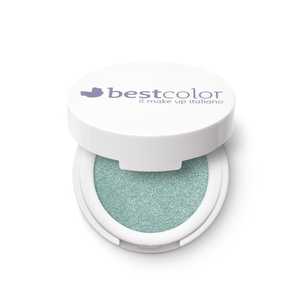 Sombra de Ojos Compacta Verde Aqua de Alta Calidad, Mineral, Cruelty-Free y de Larga Duración, Marca Italiana, Mejor Color de Maquillaje - Product Image 1