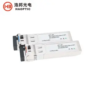 10g Sfp + Bidi 10km 20km 40km 60km 70km 80km Wdm Lc connecteur émetteur-récepteur optique Sfp Module prix