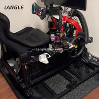 Simulateur de vol Aluminium Six axes G-Force 4 DOF Motion Platform pour Flight Simulator Boat Simulator 6 Dof Platform
