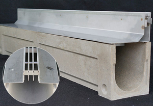 Công Nghiệp Xây Dựng Kết Cấu Thép Rãnh Khe Cắm Cống Hệ Thống Tràn Hồ Bơi Artchitecture Polymer Bê Tông - Product Image 4