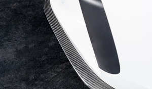 KM para <span class=keywords><strong>Porsche</strong></span> 911, accesorios de labio delantero de coche de fibra de carbono de alta calidad, compatible con 911 <span class=keywords><strong>Carrera</strong></span> y 991,1 PASM Kburning - Product Image 5