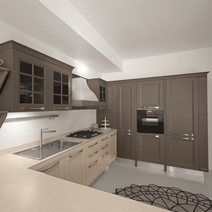 Muebles de Cocina Personalizados para Toda la Casa, Color Personalizado, Madera Contrachapada, Estilo Americano Moderno, Juego Completo con <span class=keywords><strong>Bisagras</strong></span> y Grifo - Product Image 1