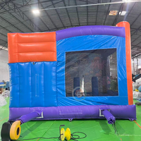 Structure gonflable de qualité commerciale, structure gonflable personnalisée pour la location d'événements, aire de jeux extérieure