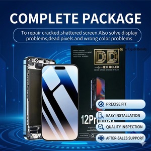 หน้าจอ OLED คุณภาพพรีเมียม DD พร้อมทัชสกรีนสำหรับเปลี่ยนอะไหล่ซ่อมจอแสดงผล 12 Pro Max สำหรับการสั่งซื้อจำนวนมาก - Product Image 1