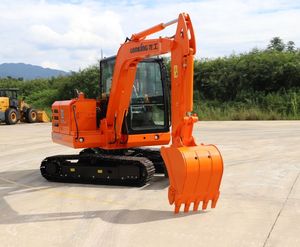 CDM6060W/CDM6060 G4 New 5ton 6 Ton 6.5 Ton Crawler Hydraulic Tractor With Steel <b>Track</b> - Product Image 1