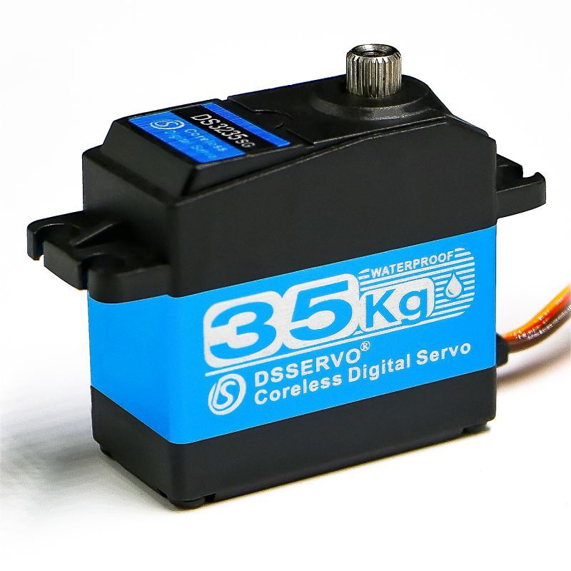 Servo Digital Impermeable de Metal con Engranajes de Alto Torque de 35KG