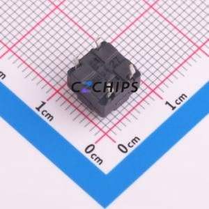 TSW081G60-250 Tactile Switch Through hole Component (THT) Switch Single Pole Single Throw Round Button 2.3N Through Hole - Product Image 2