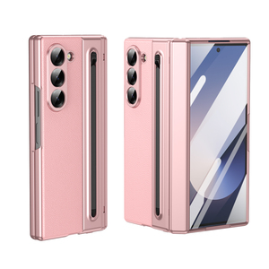 Étui de téléphone Soonleader 2025 avec emplacement pour stylo, électroplaqué, anti-traces de doigts, pour Samsung W25, pour Galaxy <span class=keywords><strong>Z</strong></span> <span class=keywords><strong>Fold</strong></span> 6 5 <span class=keywords><strong>4</strong></span> 3, étuis de téléphone portable - Product Image 2