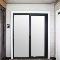AS2047 NFRC porte coulissante de maison de conception standard Australie nouveau produit porte coulissante et empilable en aluminium à rupture thermique