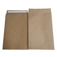 Sacs d'expédition en papier retournables XCGS Enveloppes d'expédition à soufflet en papier brun double adhésif écologique pour vêtements