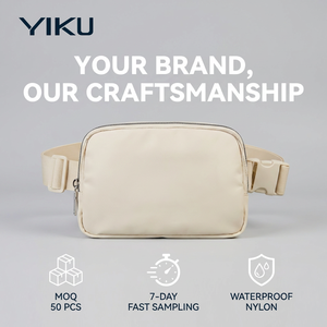 Sac banane YIKU en nylon imperméable avec logo personnalisé, service OEM/ODM pour les marchés européen et américain – Fabricant de <span class=keywords><strong>boutique</strong></span> - Product Image 1