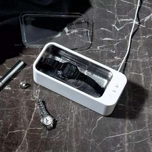 Machine de nettoyage dentaire ultrasonique nettoyer lunettes et bijoux mini <span class=keywords><strong>nettoyeur</strong></span> de lavage ultrasonique - Product Image 2