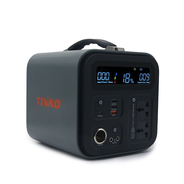 Portable Power Station 550W Solar Backup Power for Camping VR