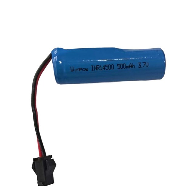 Factory Wholesale 14500 3.7V 300-1400mAh Rechargeable Lithium Ion Battery Pack for Remote Control Car Robot Toy