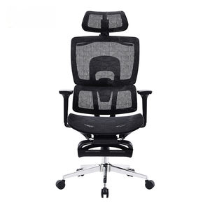 <span class=keywords><strong>Chaise</strong></span> à dossier haut avec repose-pieds en maille complète Classe 4 Gas lift chromé avec appui-tête 3D et accoudoir réglable 3D <span class=keywords><strong>Chaise</strong></span> De Bureau - Product Image 2